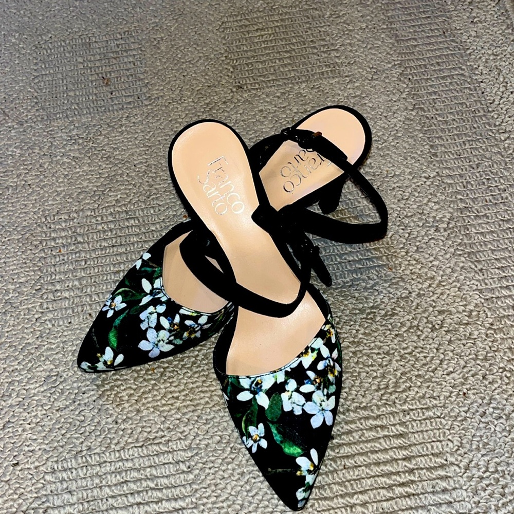 Franco Sarto Floral Fabric Pumps